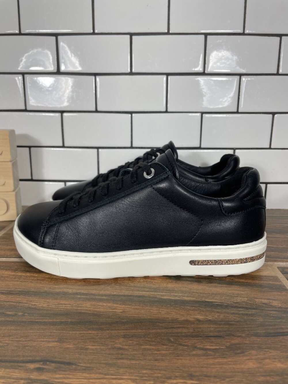 Birkenstock Bend Low Shoes Womens Size EU 36 Black Leather Casual Sneaker